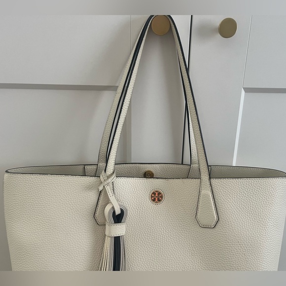 Tory Burch Perry Color Block Tote - Picture 4 of 7